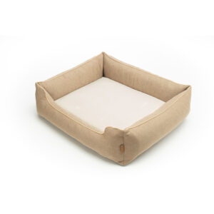 Cama para cão LuBen Oxford - Bege, S